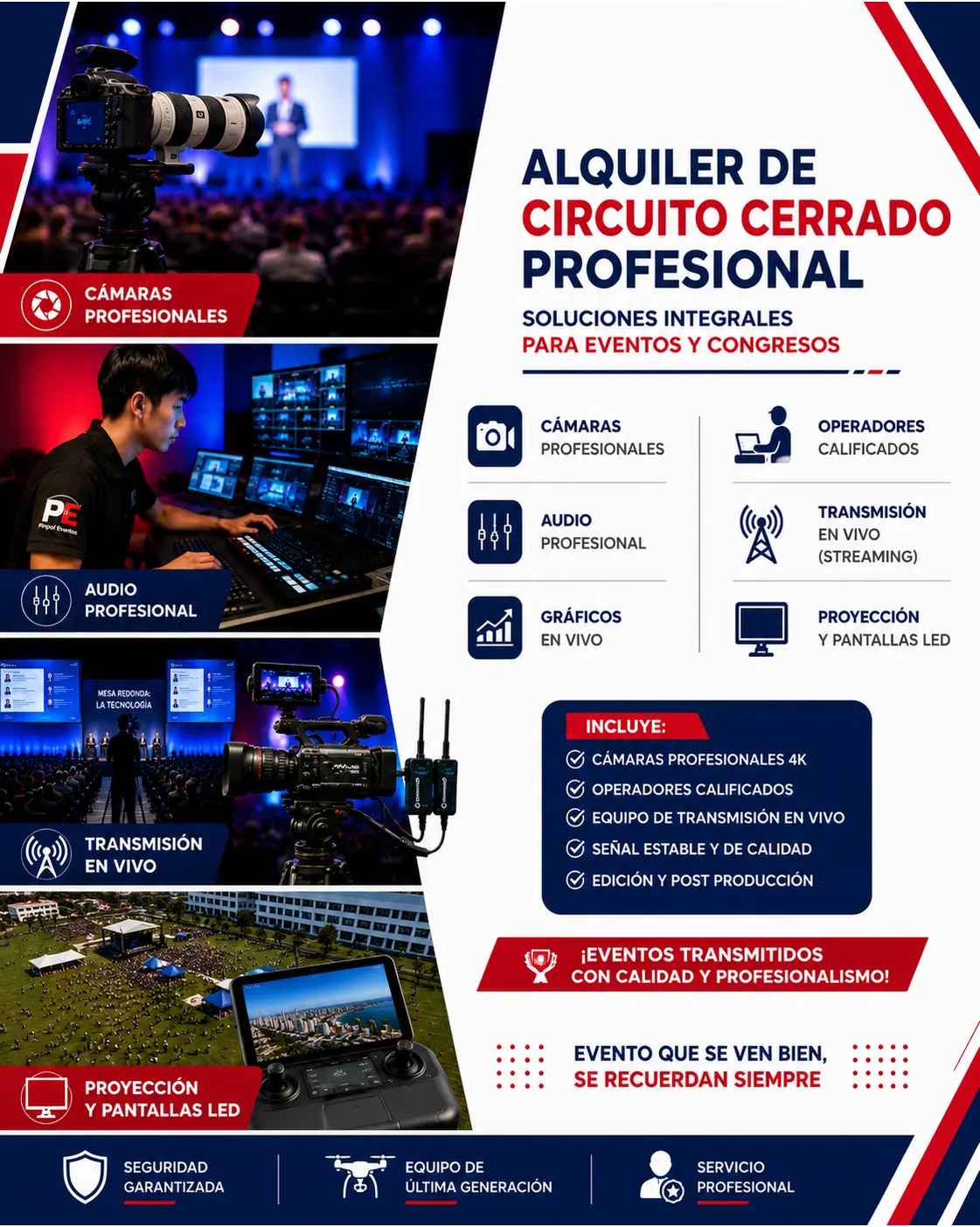Equipos de sonido profesional