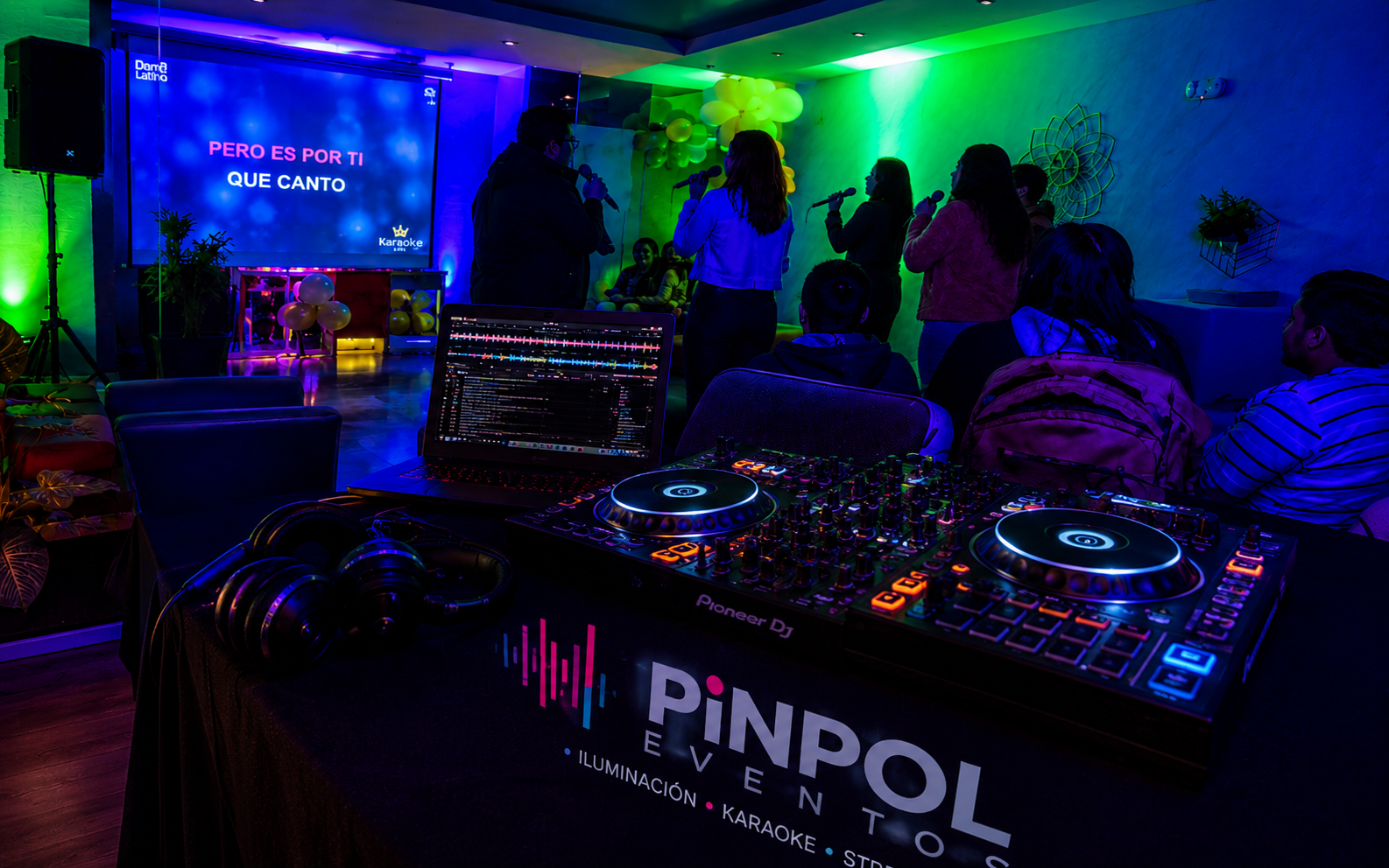 Servicio de DJ con luces y sonido profesional en Lima