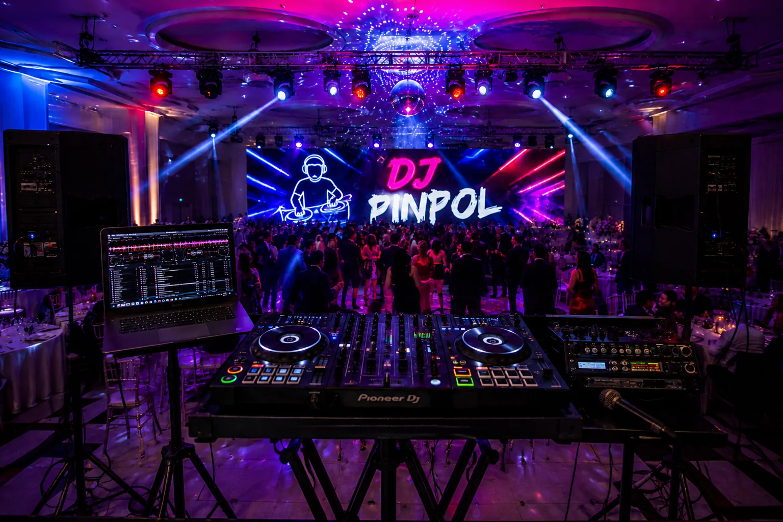 Servicio de DJ, sonido e iluminación profesional para eventos en Lima