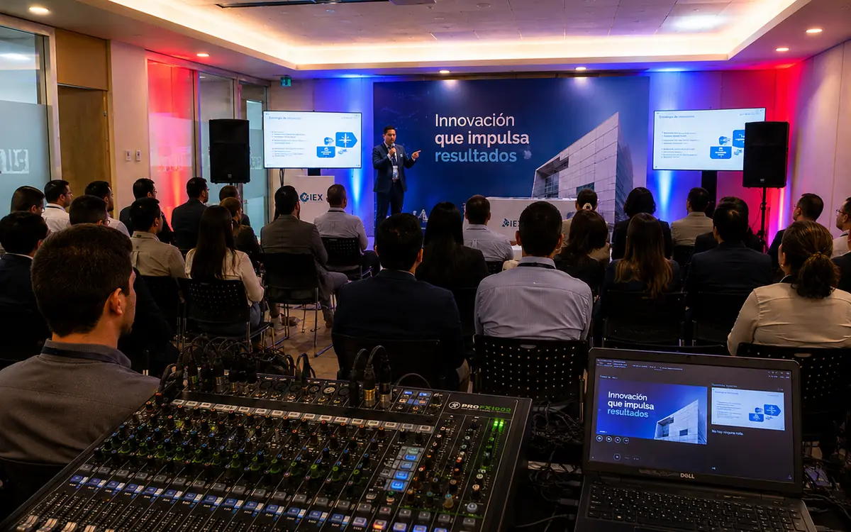Sistema de audio profesional para eventos en Lima