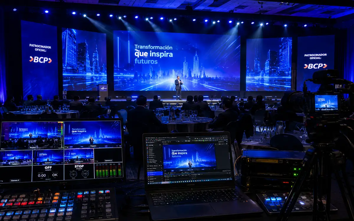 Pantalla LED profesional para eventos en Lima